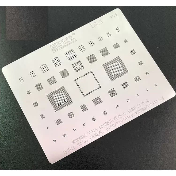 Stencil Bga Para LG, 13 Modelos.