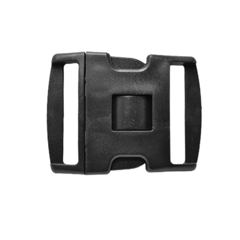 Fivela com 3 Travas - Preta