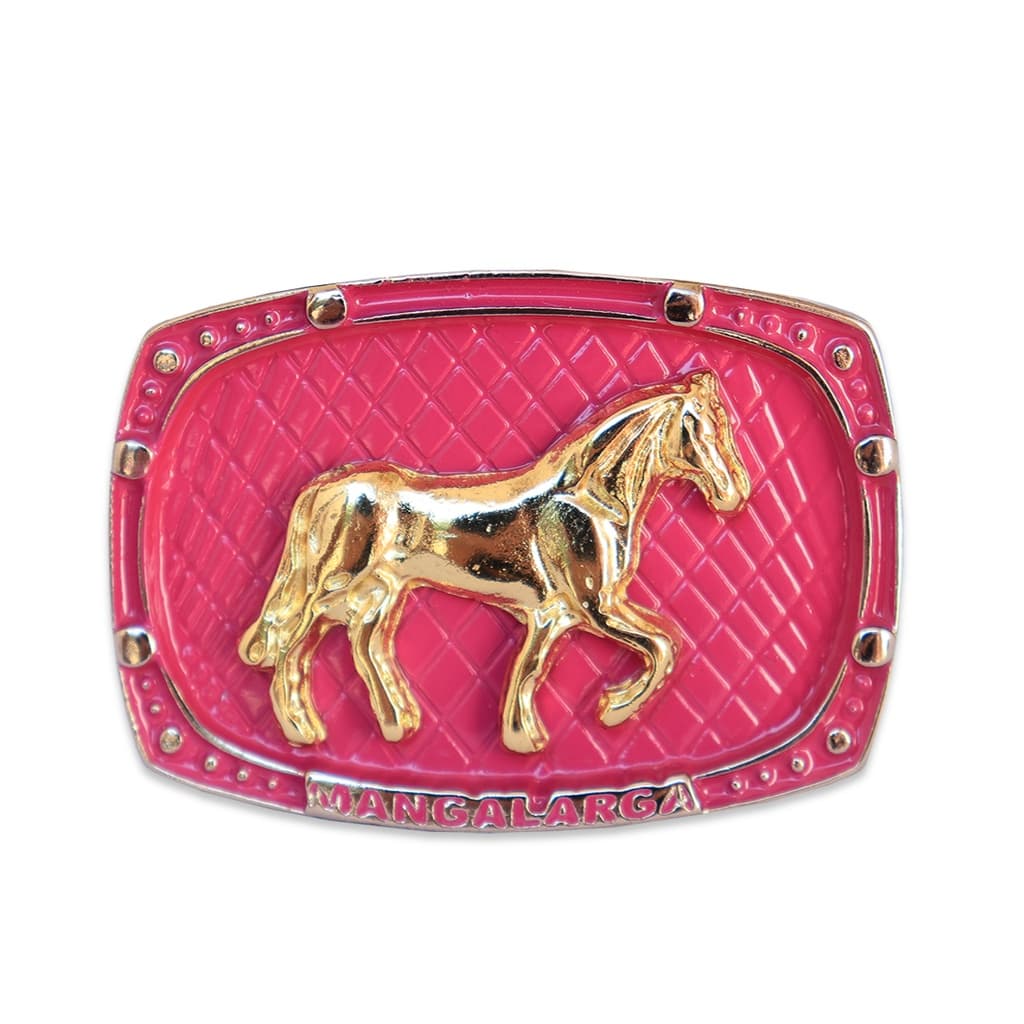 Fivela Country Mangalarga Feminina Infantil Rosa Cowgirl Top