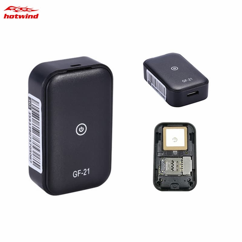 Dispositivo De Localizador/Rastreador GPS/Veículo Com Tempo GF-21Real