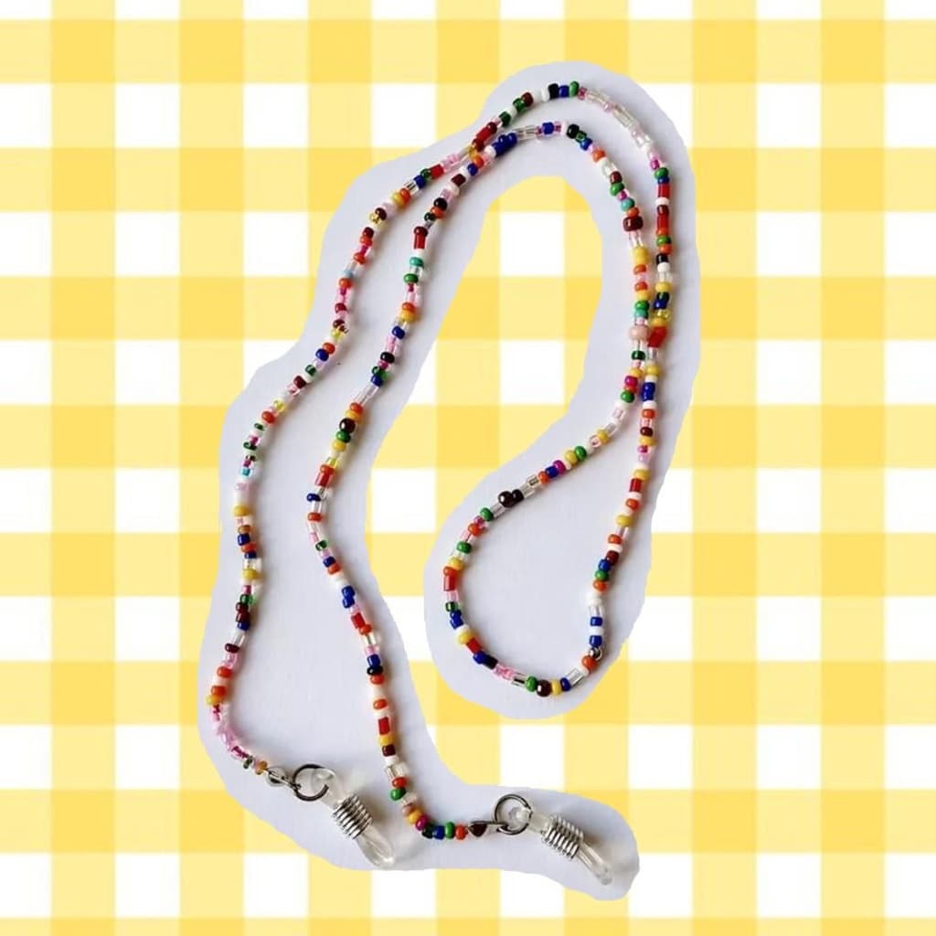 Cordinha de óculos / Salva Óculos  - Miçangas Verão