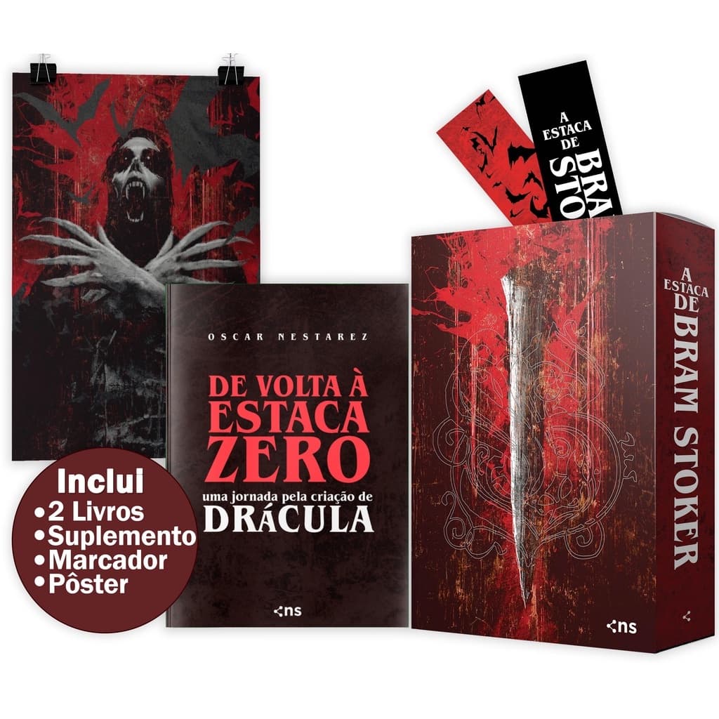 Box Drácula - A Estaca de Bram Stoker