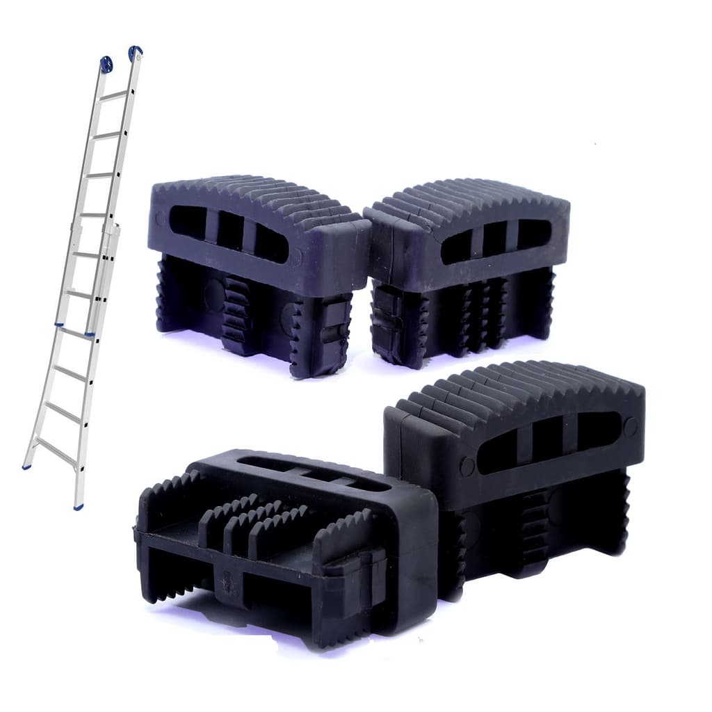 Sapata De Borracha Para Escada Extensiva Interna (4 Pçs)