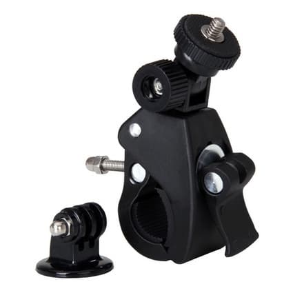 Suporte Mosquetão Moto Arma Arpão Bicicleta Acessórios Gopro