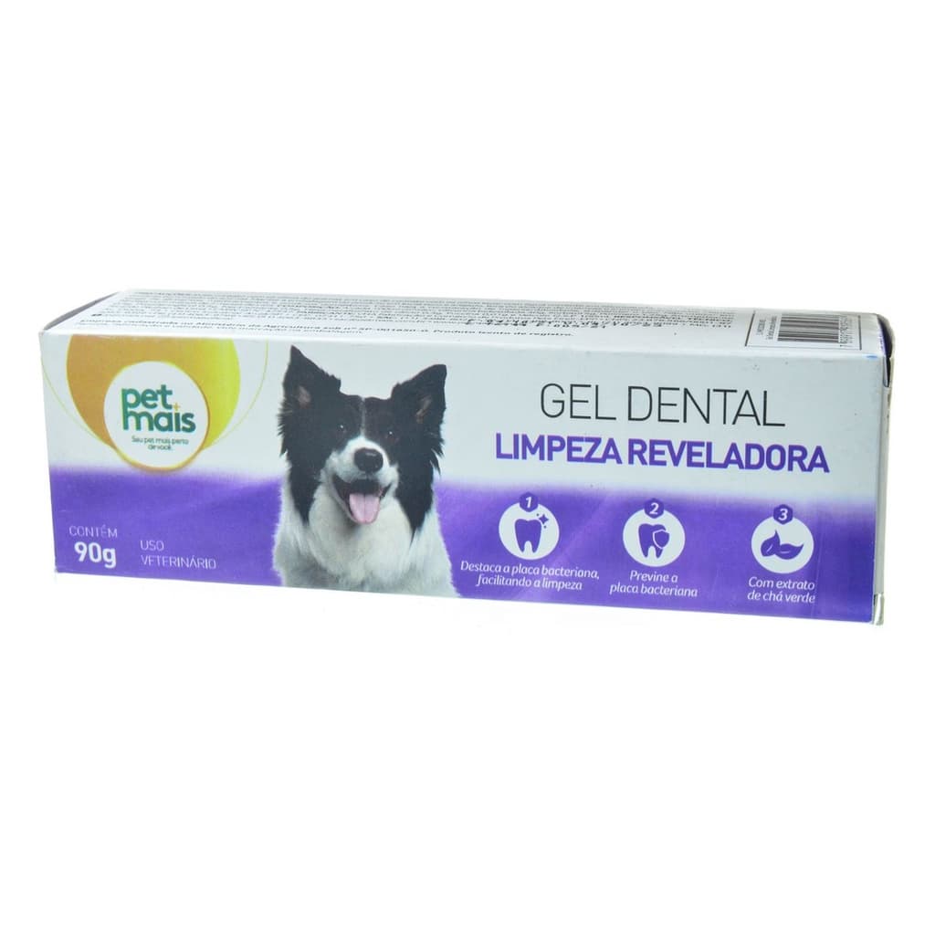 Gel Dental Para Cães E Gatos Limpeza Reveladora 90g Pet Mais