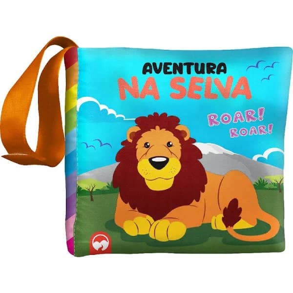 Livro de Pano - Bebê Feliz - Aventura na Selva