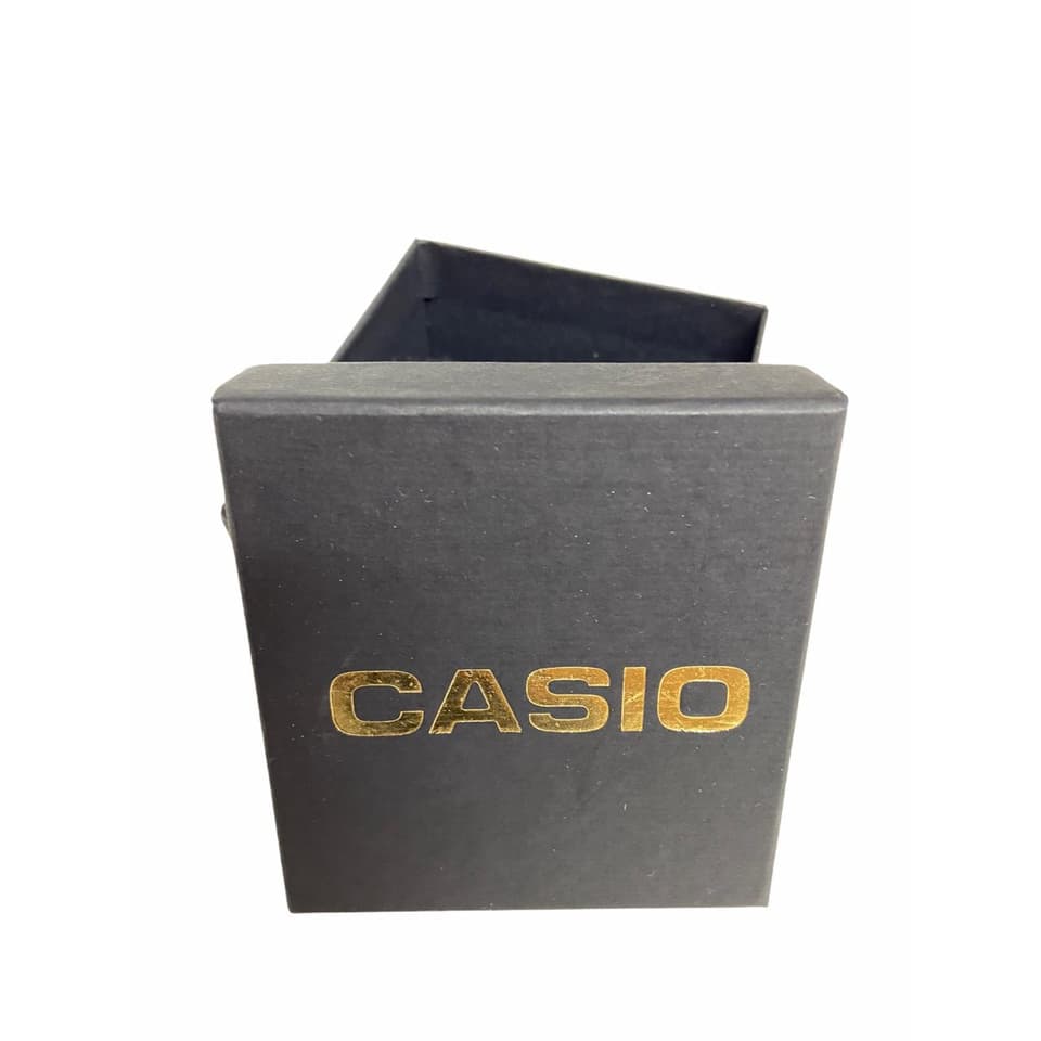 Caixa para relógio preto amarelo