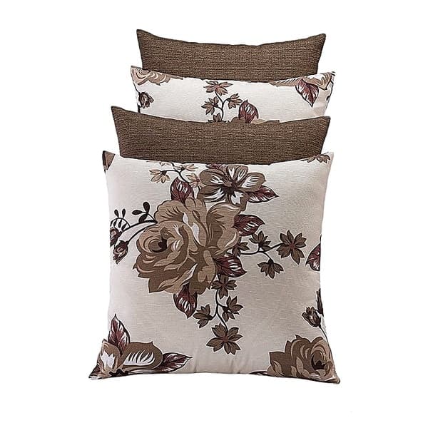 Kit capa de almofada 45x45 4 unidades decoração quarto e sala c ziper