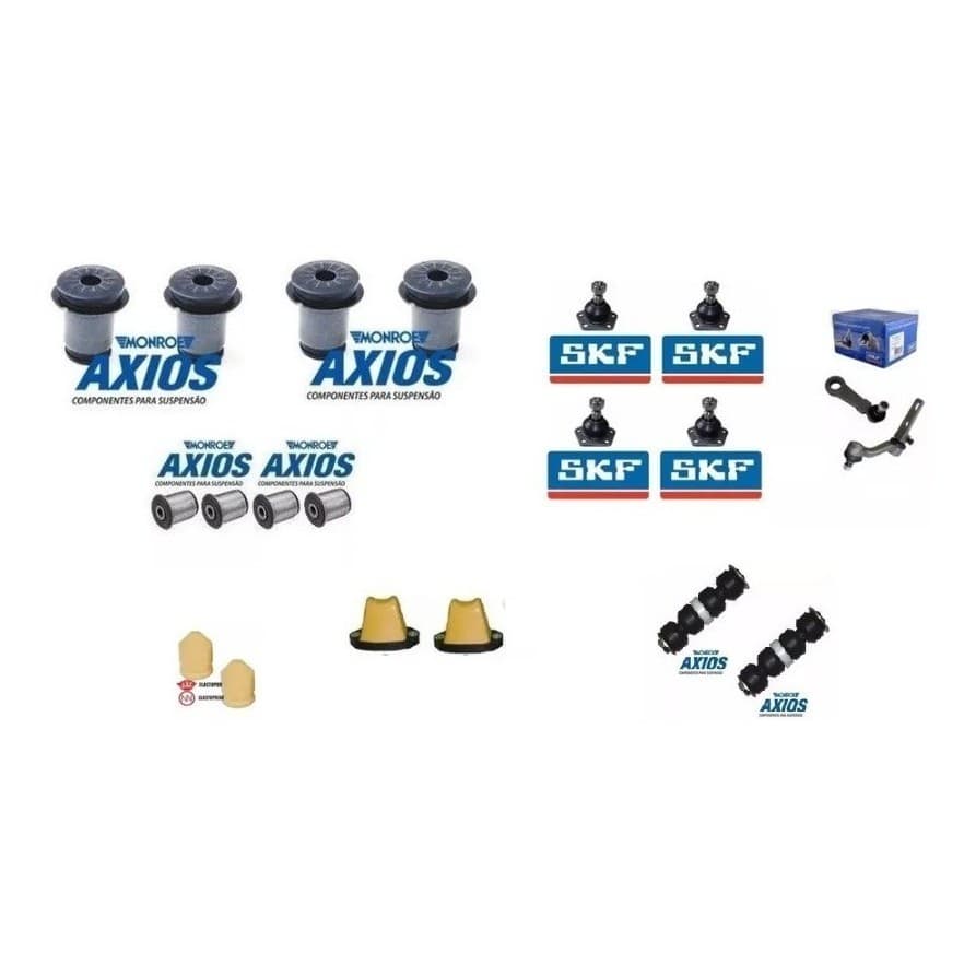 Braço Auxiliar Pitman Bucha Bieleta Batente S10 Pivo Blazer 