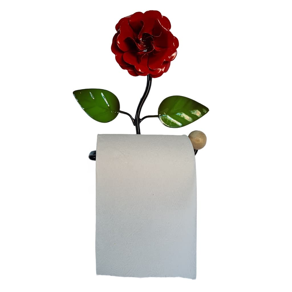 Porta Papel Higiênico de Parede em Ferro