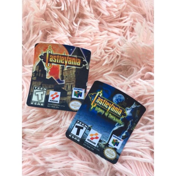 5 label adesiva para jogos de n64 Nintendo etiqueta