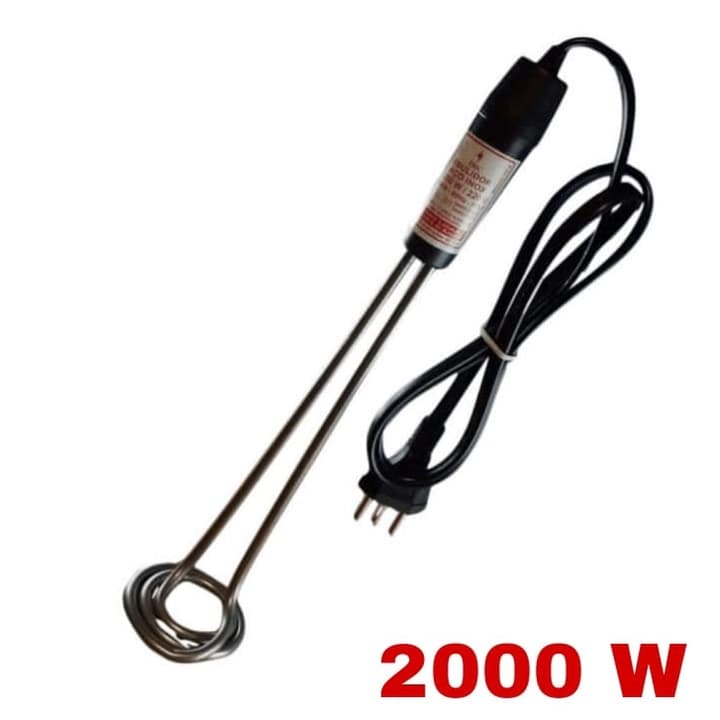 Ebulidor INOX 2000W 127V ou 220V Mergulhao, Rabo quente Ferve água rápido, Aquecedor de agua.