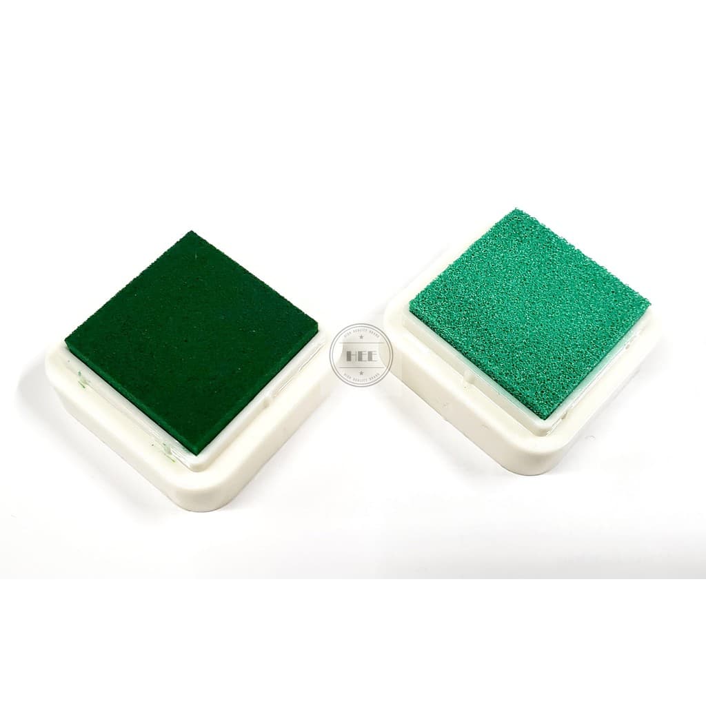 2 Carimbeiras tons de Verdes Azul Pink Marrom p/ Scrapbook árvore digital artesanatos