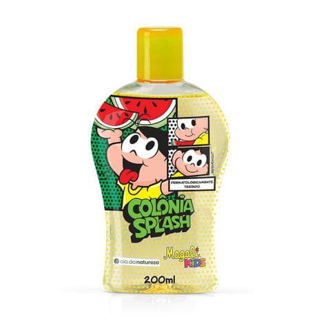 Colonia splash turma da monica infantil cia da natureza  de 200ml