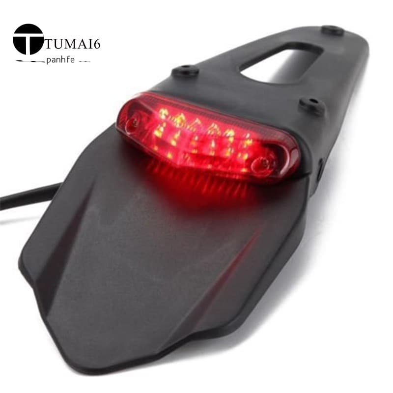 Defensa Traseira Freio Led Cauda Vermelha Motocross Motocross Xr Crf Klx Enduro Exc
