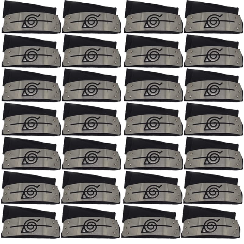 50 Bandana Vila da Folha Renegada Naruto