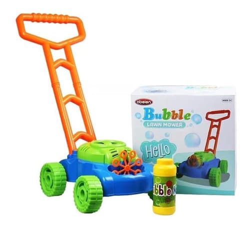 ANDADOR INFANTIL COM BOLHAS DE SABÃO DIVERTIDO