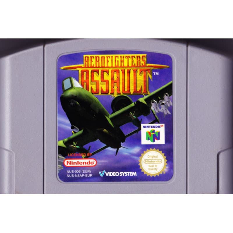 CARTUCHO NINTENDO 64 AeroFighters Assault