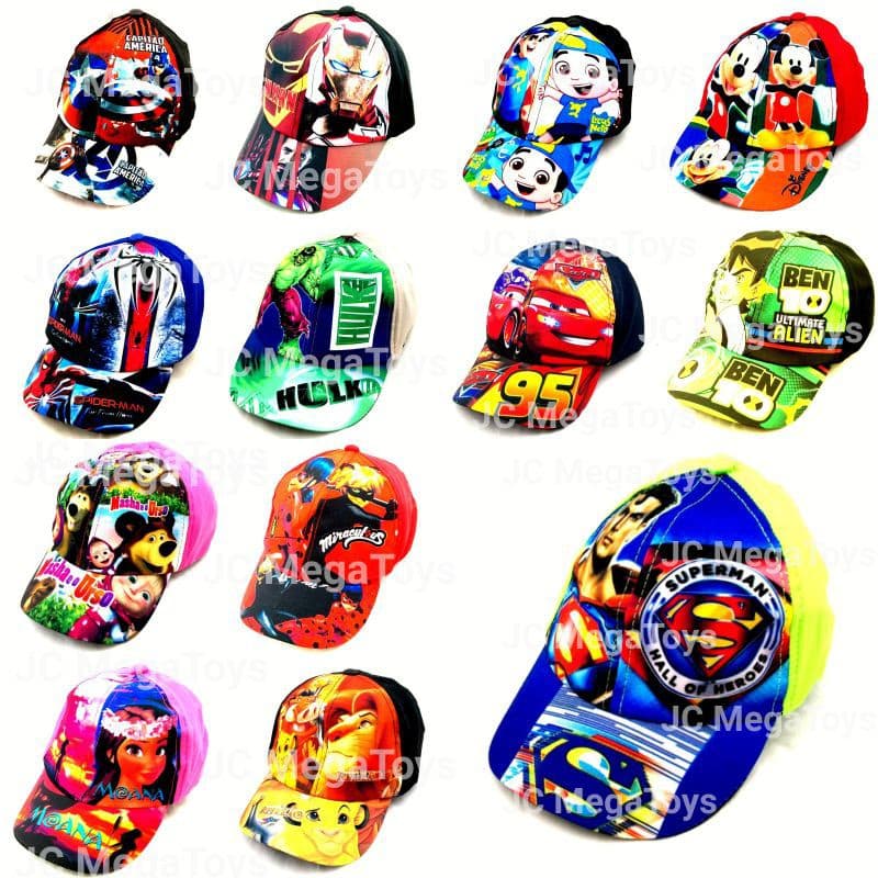 Bonés Infantil Meninos e Meninas de Personagens Valor por unidade