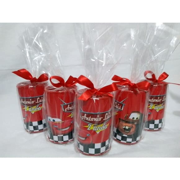 Cofrinho Mcqueen Carros 10 unidades