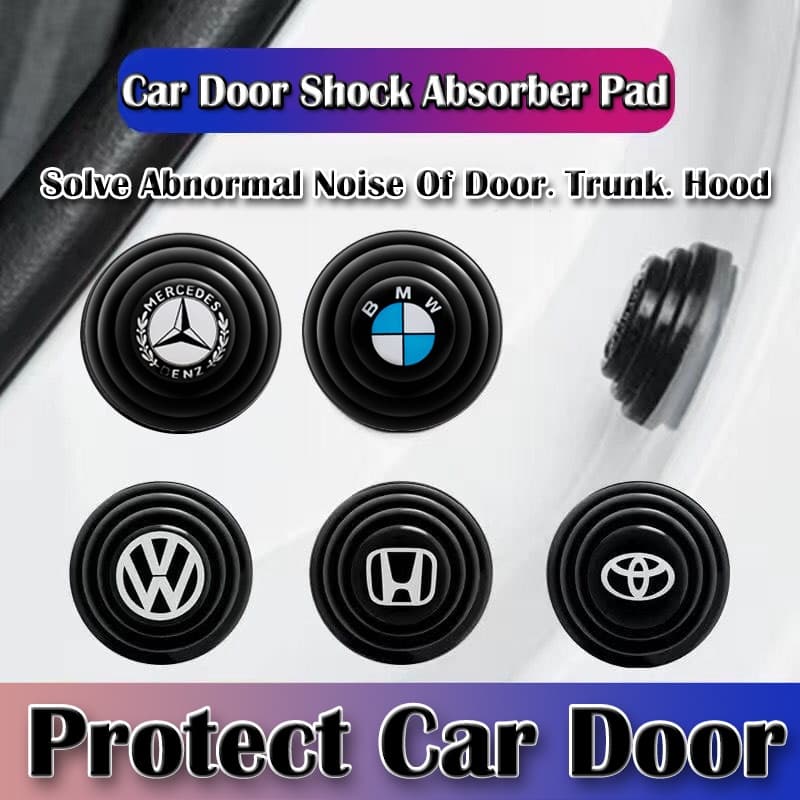 10 Peças Conjunto Protetor De Borda De Porta De Carro Autoadesivo Junta De Absorção De Choque De Acessórios De Carro