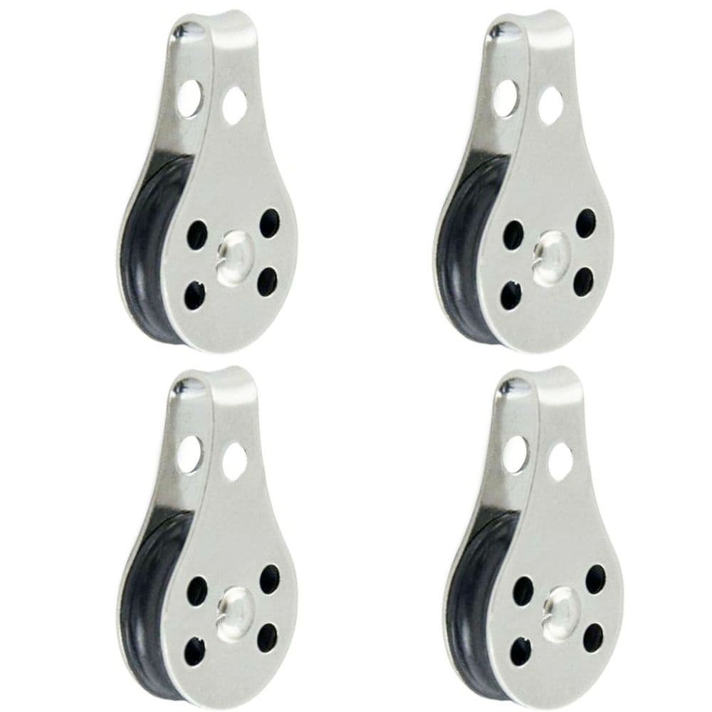 Kit 4 Moitão 46 Com Alta E Roldana De Nylon 6MM