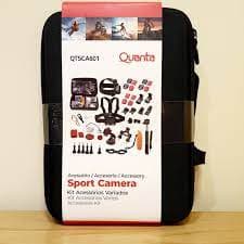Kit de Acessórios Variados para Câmeras Sport QTSCA601 Quanta
