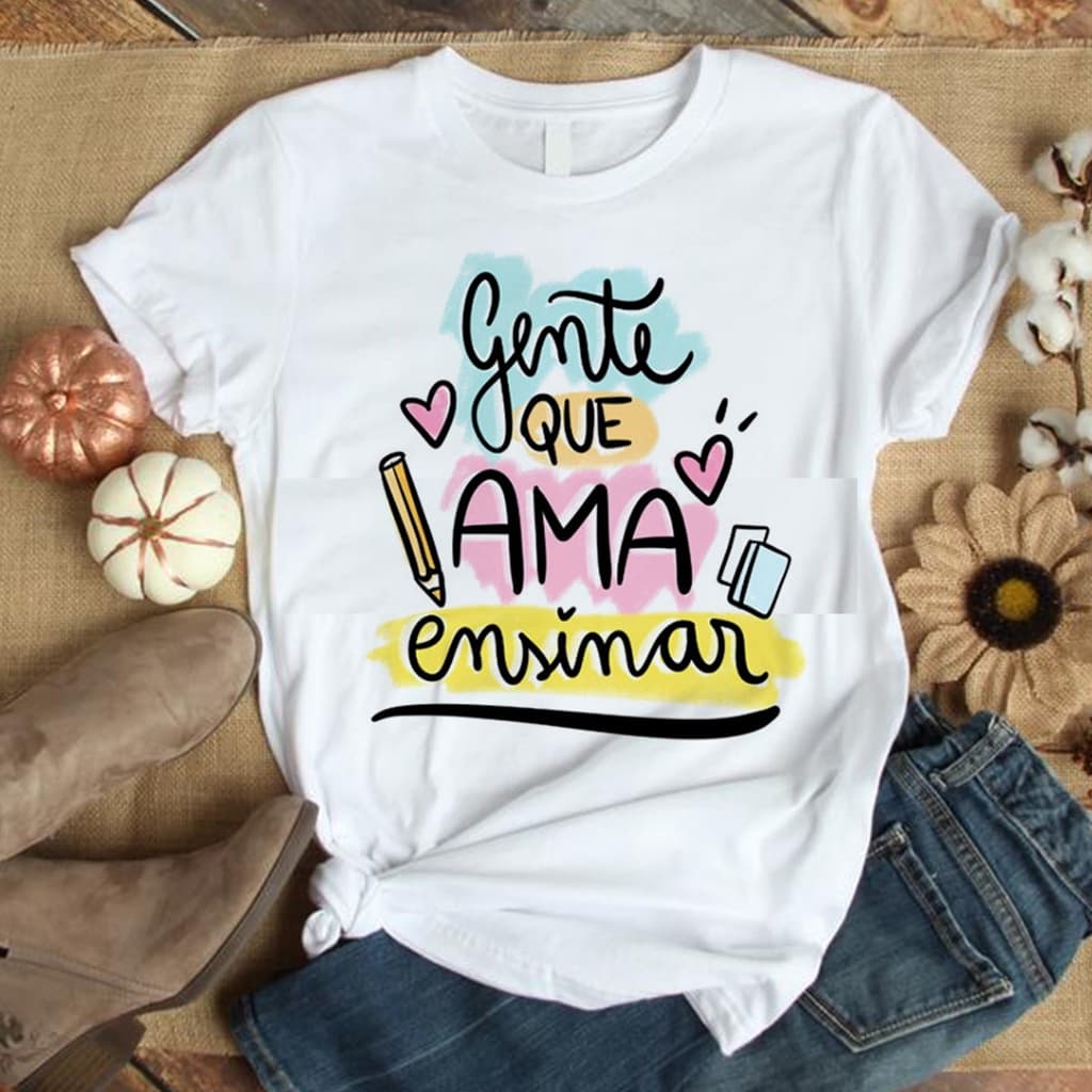 Camiseta Feminina Adulto - Dia dos Professores