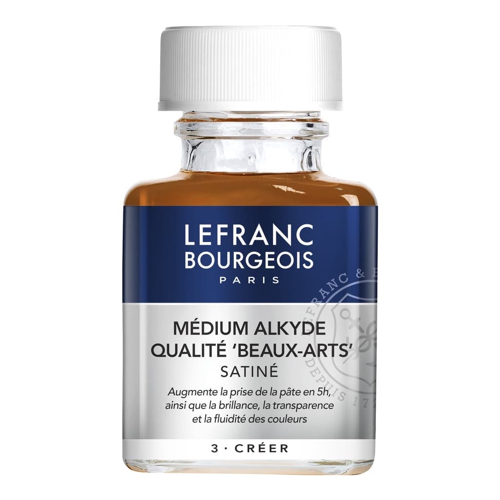 MEDIUM LEFRANC BOURGEOIS ALKYD QUICK DRYING SATINE 75ML