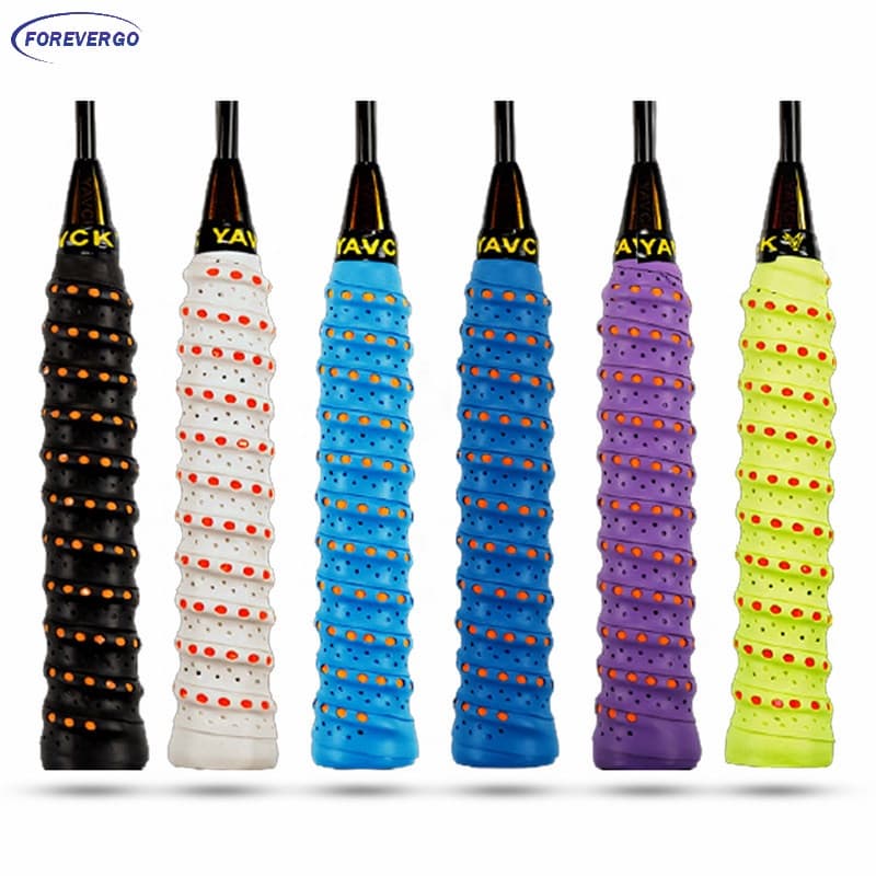 Fita Respirável Anti-Derrapante Esportiva Para Raquete De Badminton Squash Padel