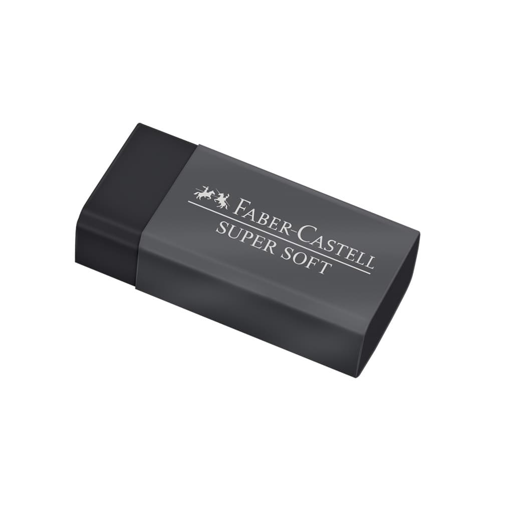 Borracha FABER-CASTELL SuperSoft Preta