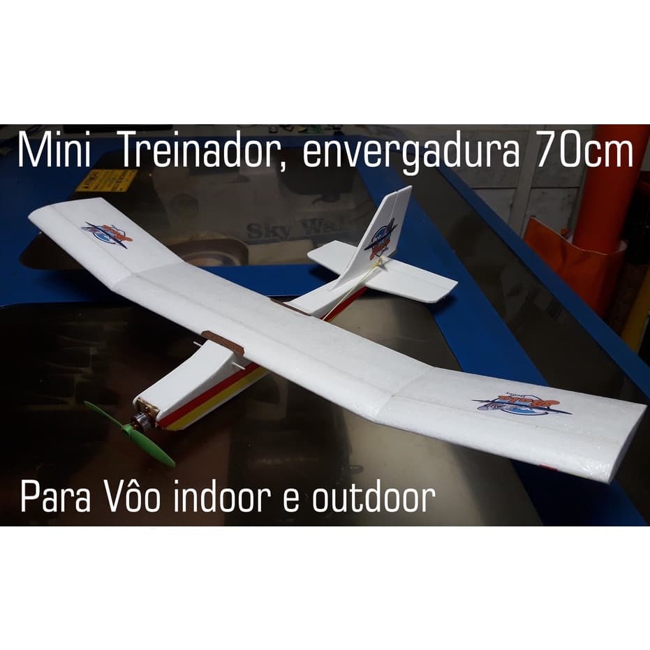 Mini Treinador Aeromodelo RC