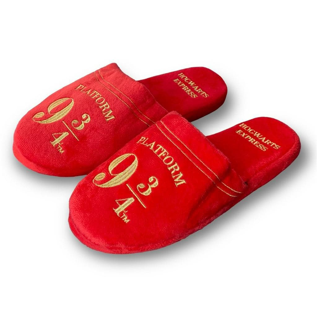 Pantufa Harry Potter Hogwarts Chinelo de Quarto Presente Criativo Geek Fofinho