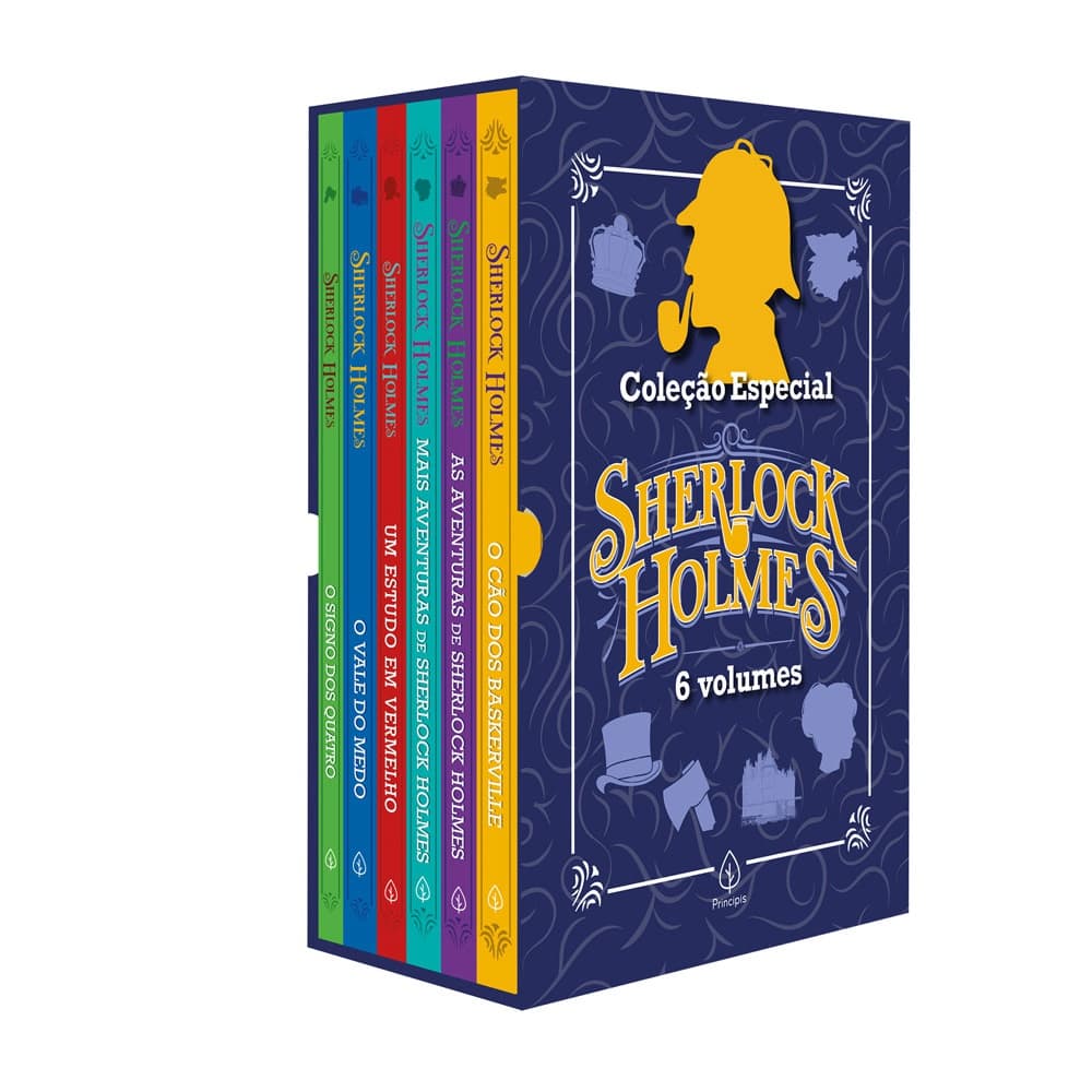 Coleção Especial Sherlock Holmes - Box com 6 livros - Principis