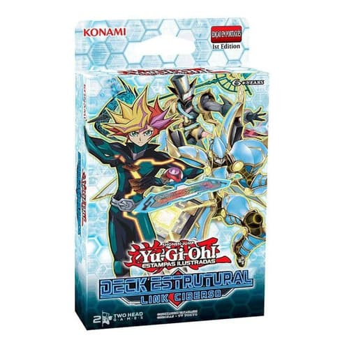 » Yu-gi-oh Deck Estrutural Link Ciberso Cyberse Link Sdcl-pt