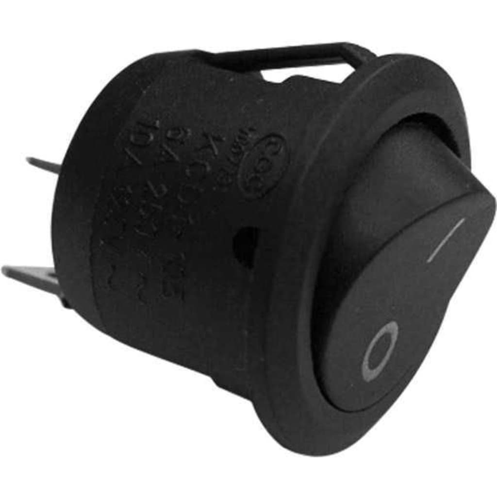 Chave gangorra liga/desliga preta KCD1-105-101 10 Peças