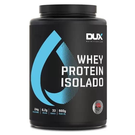 Whey Protein Isolado - Pote 900g - DUX Nutrition