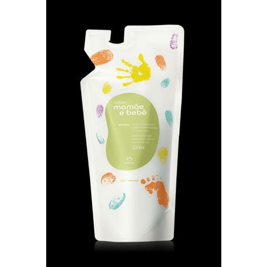 Refil shampoo suave Mamãe e bebe 200ml