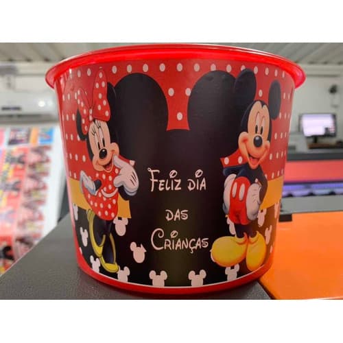 10balde Pipoca  Dia  Das Crianças