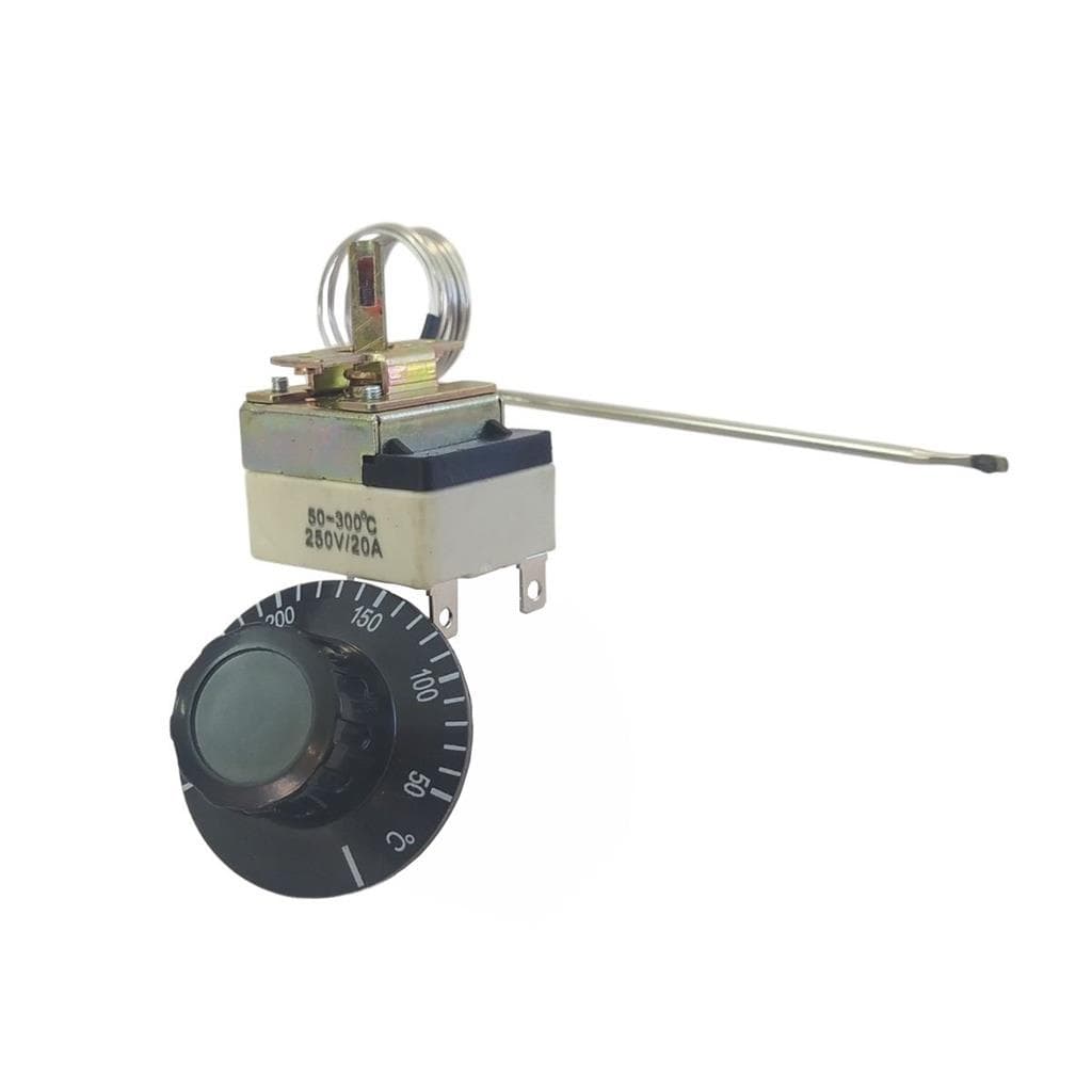 Termostato Eletrico Para Fornos Fritadeiras 50 300 Graus 20a