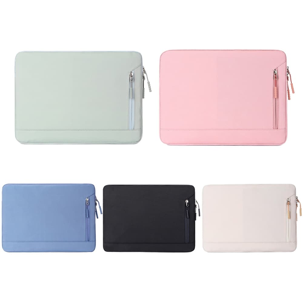 Nova Bolsa Para Notebook Estilo Retrô Cor Sólida MacBook Air Pro 13 15 13,3 14 15,6 Polegadas De Moda Simples
