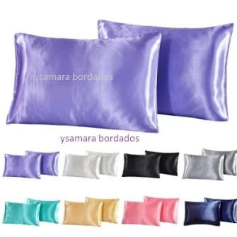 Fronha de Cetim AntiFrizz 70x50 ( 02 unidades )