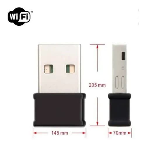 Mini Adaptador Wireless Wi-fi 2.4 Ghz