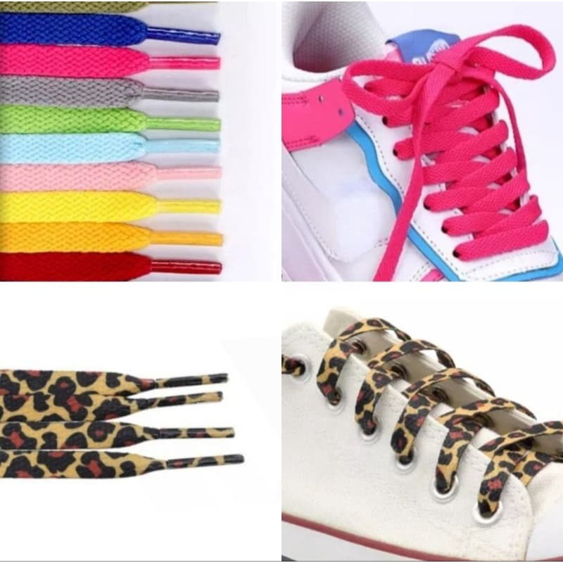 Cadarço cores personalização de tênis bota sapato.