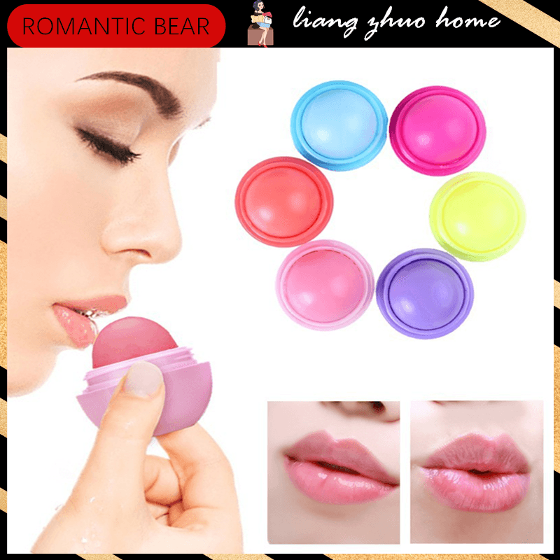 Urso Romântico Natural Planta Lip Balm Bonito Cosméticos De Longa Duração Nutritivo Proteger Lábios Bálsamo