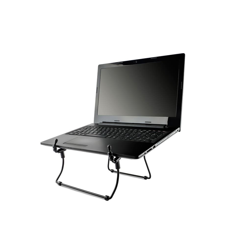 Suporte Para Notebook Regulável Ergonômico Portátil Metal Preto Reliza Nr17