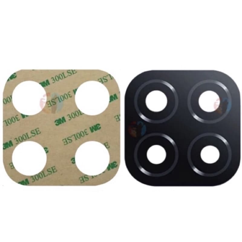 Lente Vidro Da Câmera Traseira Xiaomi Redmi 9c Com Adesivo