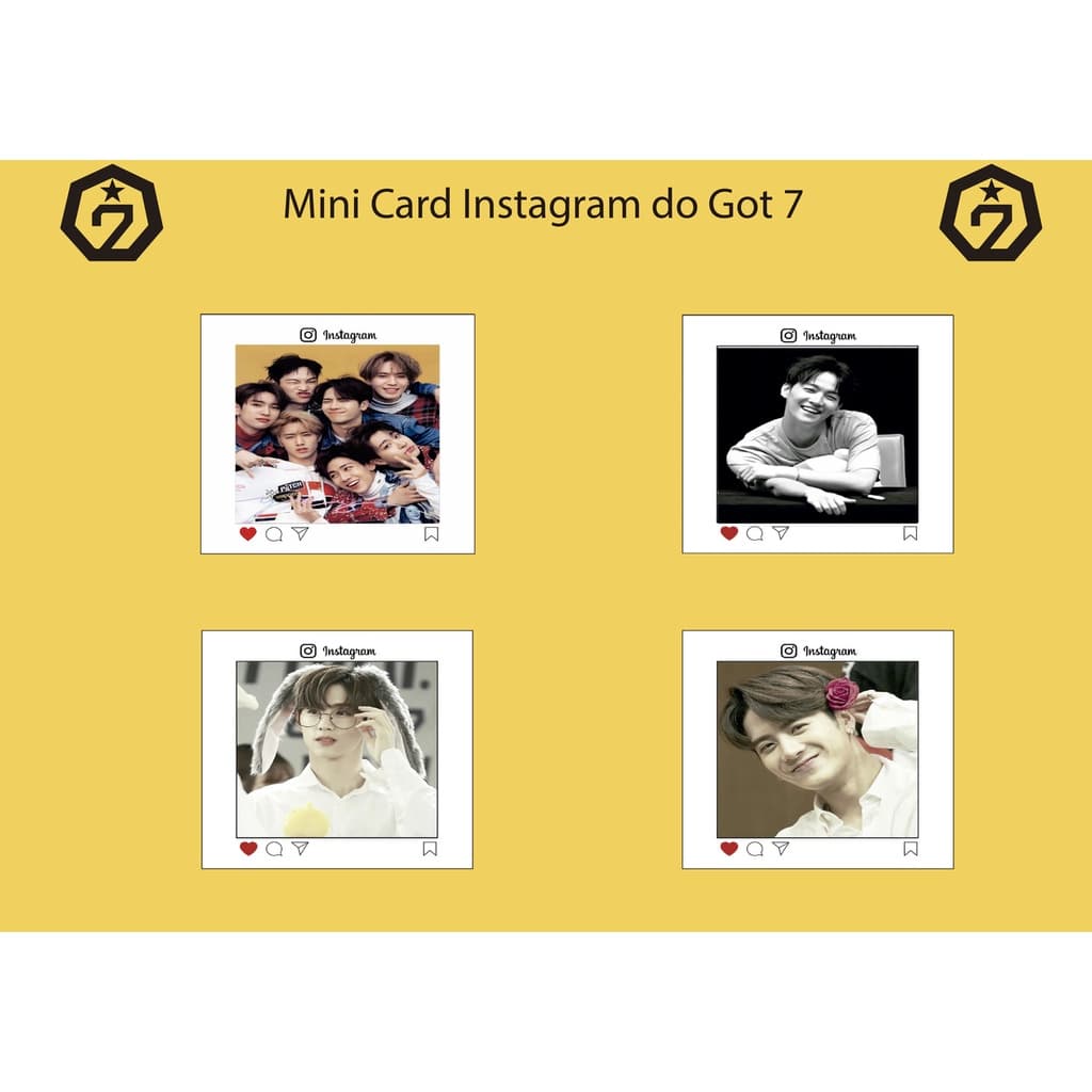 Mini Card Instagram - Got7