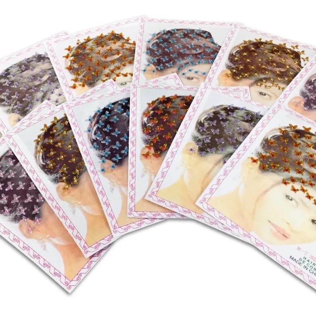 Kit Cartela Adesivo Piercing Pet Banho e Tosa Brilho Sticker - Brilho Adesivo para Cães e Gatos Bind