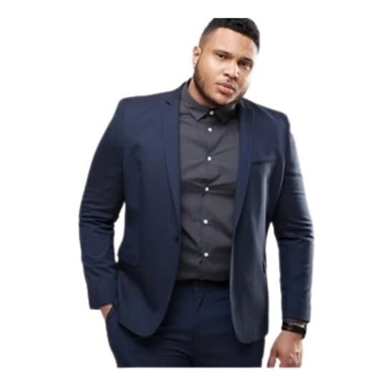 Ternos Masculinos Plus Size Marinho de Qualidade Caimento Perfeito Esporte Fino Oxford Completo